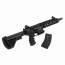 Страйкбольный автомат (Cyma CGS) HK416D Lightning Series GBB (Black)