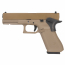 Страйкбольный пистолет (WE) GLOCK 17 Gen.5 SECRET Semi/Full Auto GBB (Tan)
