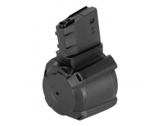 Магазин электрический (BattleAxe) SR25 PMAG D-60 1200ш бубен звуковой