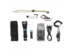 Фонарь (ArmyTek) VIKING Pro v3 2300Lm White комплект (З/У, аккумулятор, крепление)