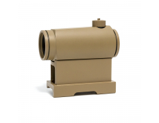 Прицел коллиматорный (AIM) Micro T-1 Red-Green Dot (TAN) + высокая планка