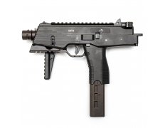 Страйкбольный пистолет-пулемёт (ASG) MP9 A3 GBB Semi/Auto Black (пластик)