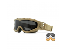 Очки противоосколочные (WILEY X) SPEAR DUAL LENS 3 линзы (TAN) SP293DLT
